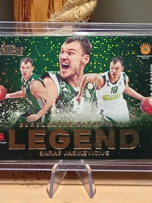 Saras Jasikevicius 2025-26 Contenders EuroLeague Legend card like new