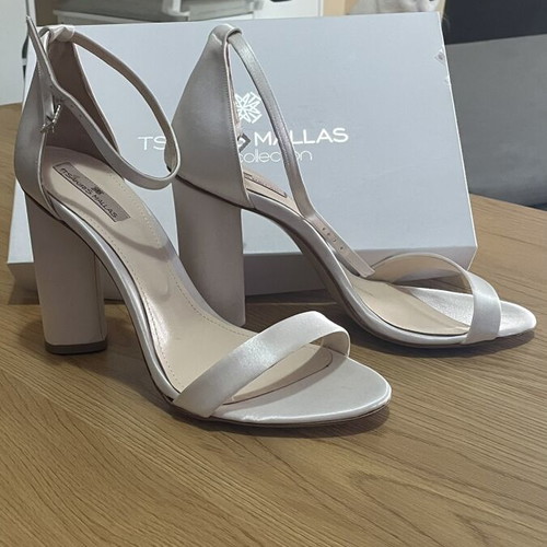 Tsakiris Mallas bridal heels new, size 40, white