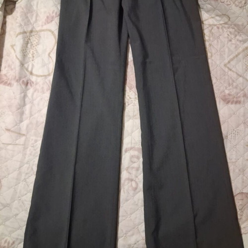 Mexx pants and Twin-set blouse like new, white and gray