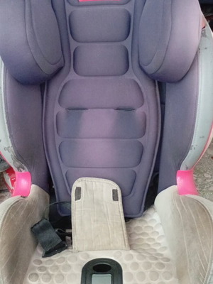 Child car seat used with ISO Fix