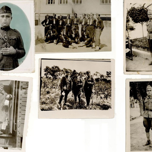 Military photos used, pack of 9 small size