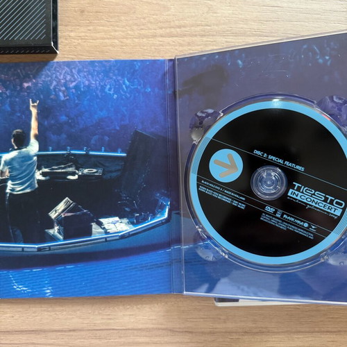 Tiësto Collector’s Bundle DVDs and Blu-ray like new