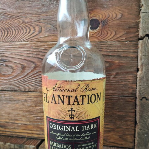 Plantation Original Dark Rum bottle used