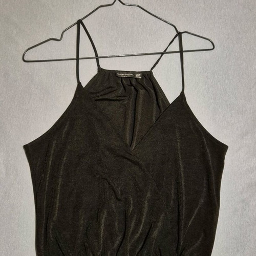 Bershka black tank top size M like new
