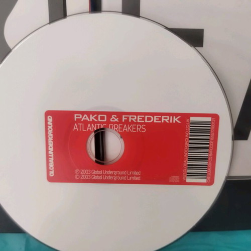 Cd Pako & Frederik Atlantic Breakers μεταχειρισμένο, ηλεκτρονική μουσική
