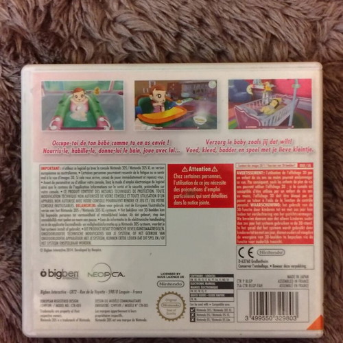 I Love My Little Girl Nintendo 3DS game used, complete with manual
