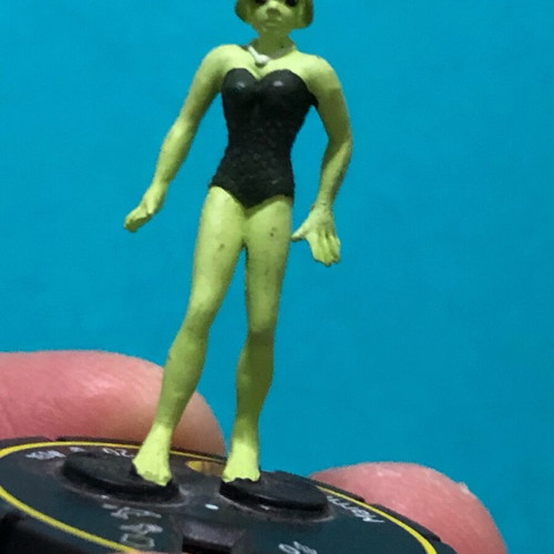 Marrina #034 Rookie HeroClix like new, Marvel Comics Armor Wars Wave