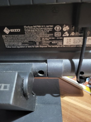 Eizo Flexscan 17-inch monitor used, excellent condition