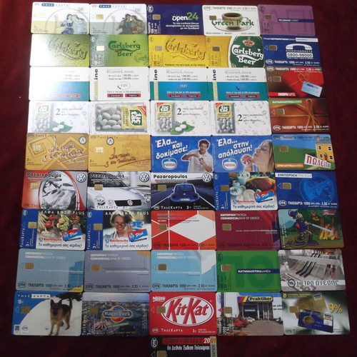 Telecards dummy 46 different new without code
