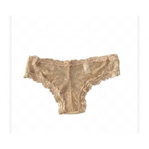 Ladym women's slip Small new with lace brazil beige