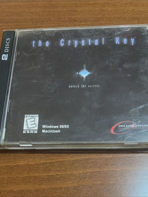 The Crystal Key PC game σαν καινούργιο, 2 CD Jewel Case, adventure
