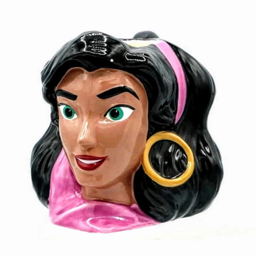 Large collectible vintage 3D Esmeralda Disney mug new