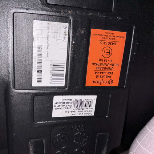 Cybex Pallas car seat like new, black, 9-18kg