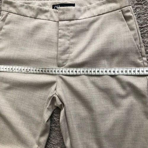 Zara women's pants like new, light gray, size S