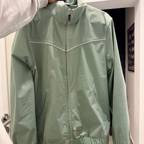 Dickies Windbreaker Jacket Turquoise Like New Size M
