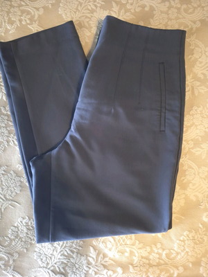 Zara high-waisted pants blue like new, size L