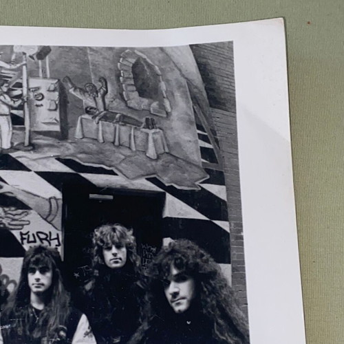 Anthrax official promo photo 20x25 cm like new