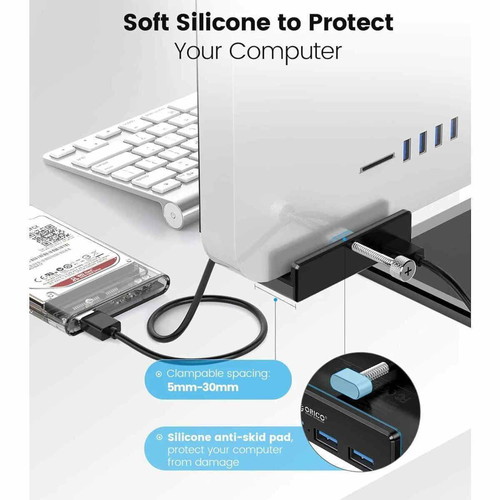 Usb 3.0 hub 4 ports new with connection cable included