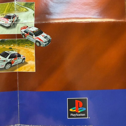 Αφίσα Colin McRae Rally PlayStation 1 μεταχειρισμένη, 1998