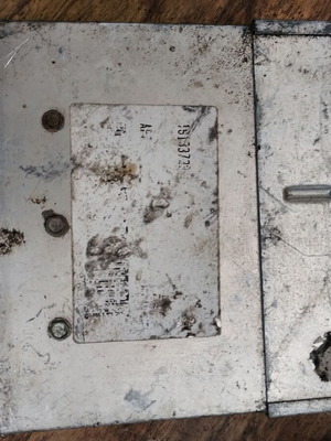 ECU computer Opel Kadett 1.6 16133739