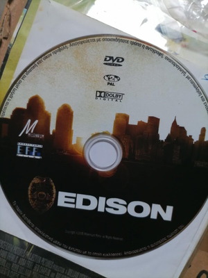Edison DVD used without case, thriller with Morgan Freeman