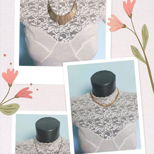 Choker necklaces like new, set of 3 pieces