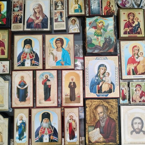 Saint icons new, pack of 50 pieces