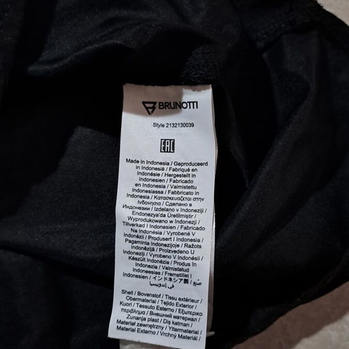 Brunotti swim shorts like new, black, size S