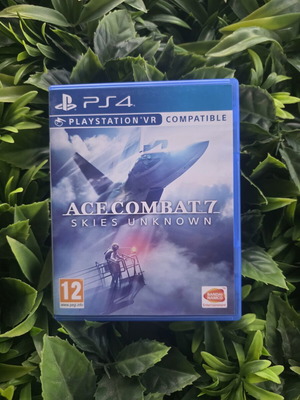 Ace Combat 7 Skies Unknown PS4 game used, multi-language EU cover