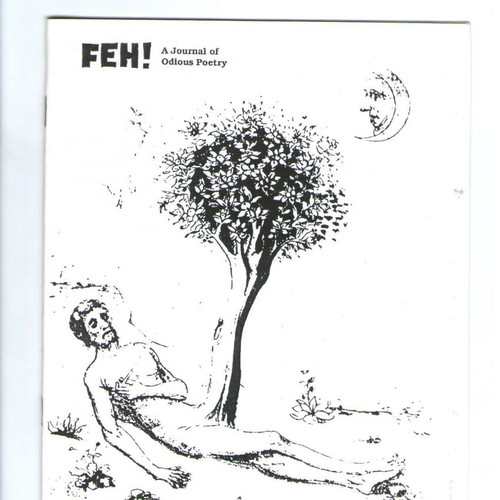 FEH! #12 magazine used, a journal of odious poetry