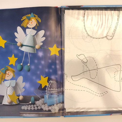 Winter Colorful And Happy Craft Book with Patterns like new