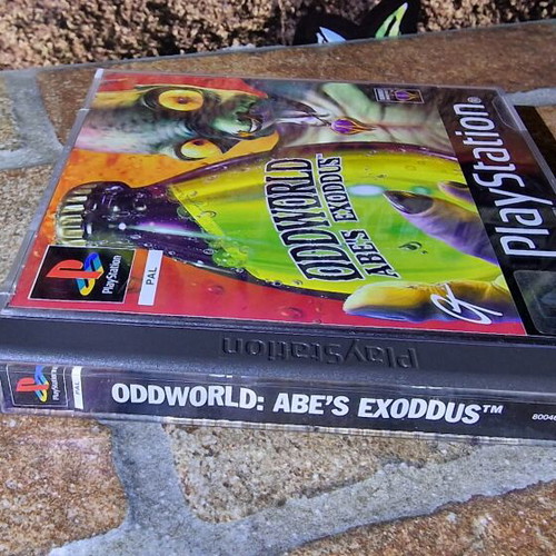 Oddworld Abe’s Exodus PlayStation 1 game