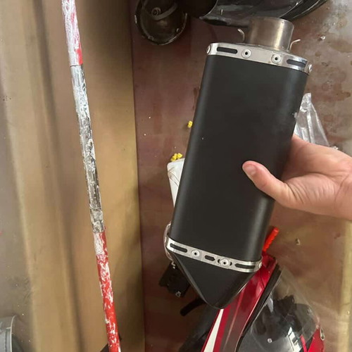 Raceguns F50 exhaust used with scratches