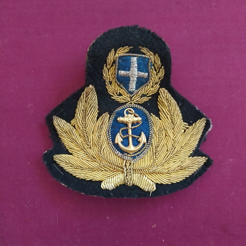 Collectible Officer Cap Badge P.N. vintage 80s, like new
