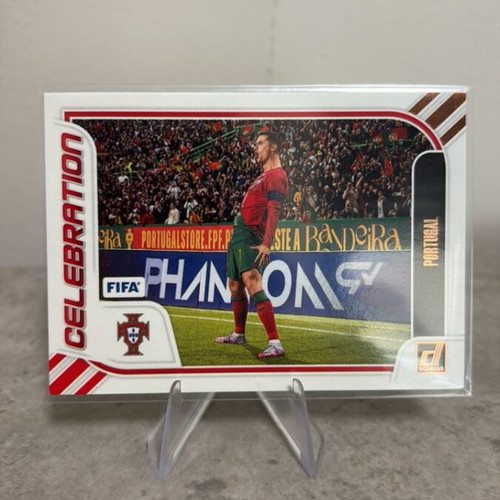 Cristiano Ronaldo 2023-24 Panini Donruss Portugal Celebration #7 new