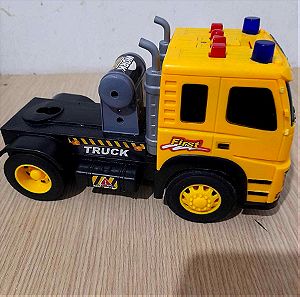 Κίτρινο φορτηγάκι,  παιδικό παιχνίδι, μεταχειρισμένο