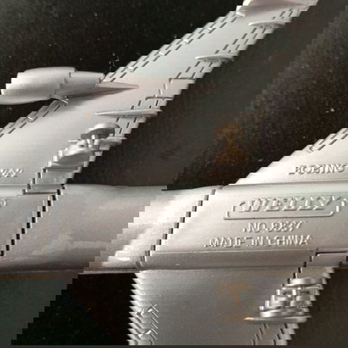 Boeing 747 μεταλλικό αεροπλανάκι μεταχειρισμένο με λογότυπο