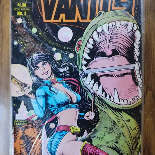 Vanity comics used, English
