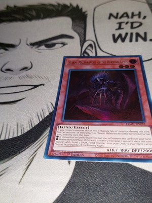 Scarm, Malebranche of the Burning Abyss card like new