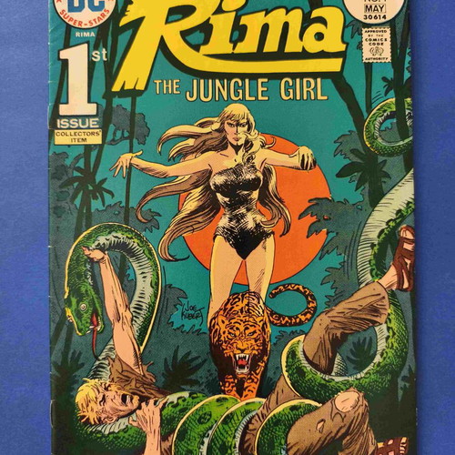 Rima The Jungle Girl 1 comic book used, English