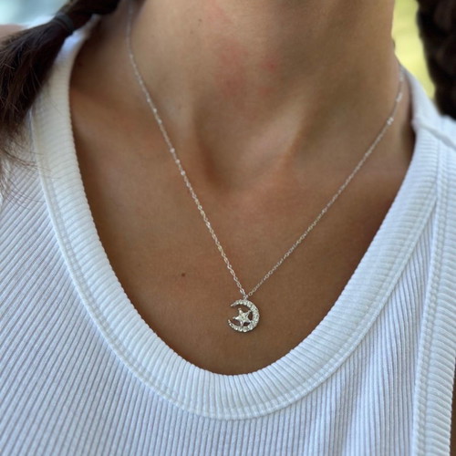 925 Silver Necklace new