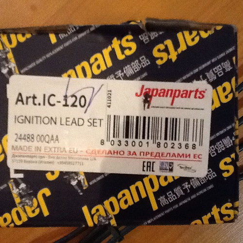 Ignition cables new for Renault Clio D4F and Twingo