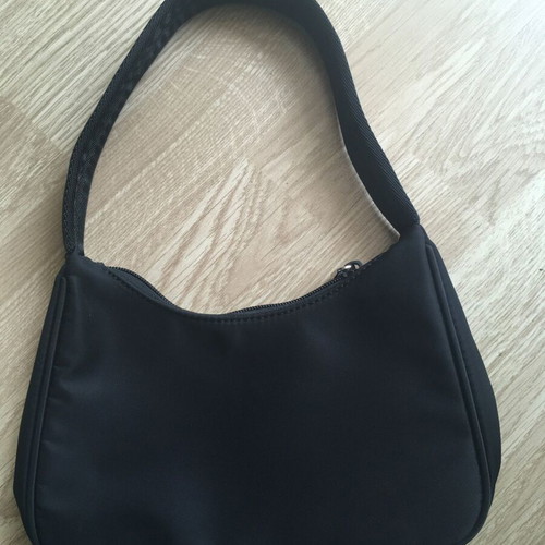Prada Tessuto Sport black nylon handbag used