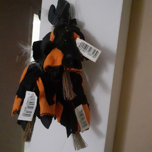 Three Good Luck Witch Figurines, Halloween Decor