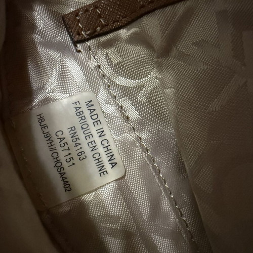 Calvin Klein round crossbody bag, brown