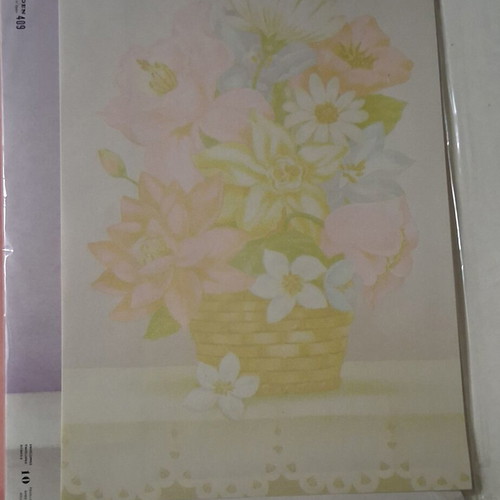 Golden folder with one sheet each