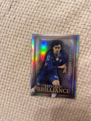 2025-26 Topps Finest Premier League Expected Brilliance Facundo Buonanotte card new