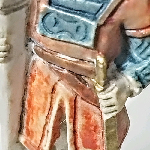 DeAgostini Camelot Series figure used, ceramic