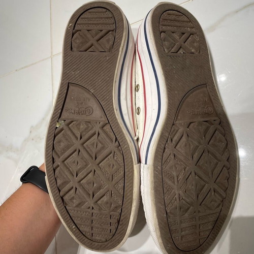 Converse used beige shoes size 39.5
