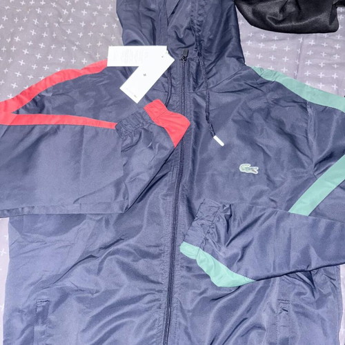 Lacoste jacket new, size M, multicolor